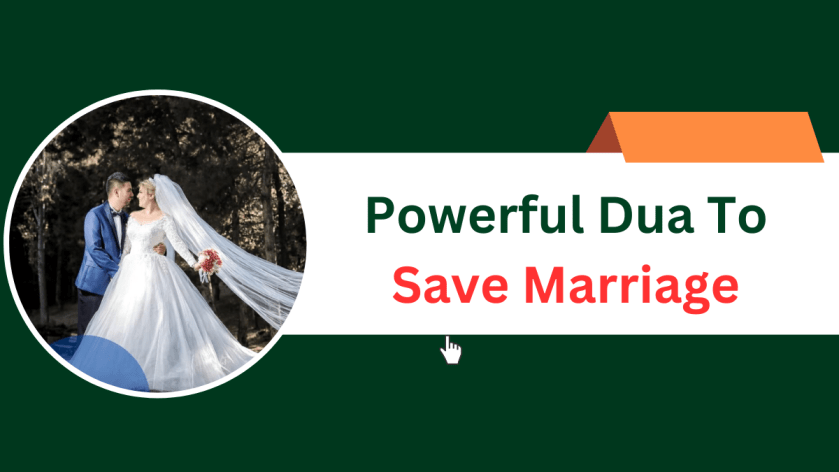 Powerful Dua To Save Marriage