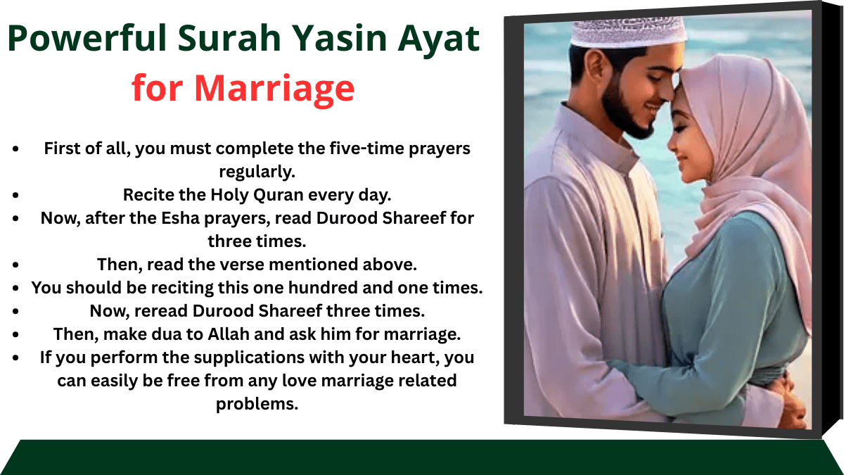 Powerful Surah Yasin Ayat for Marriage – Quranic Remedy for Quick&nbsp;Nikah